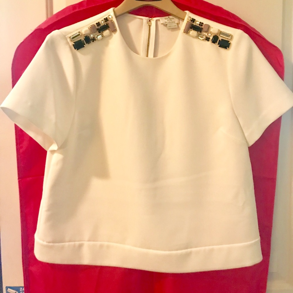 Kate Spade Top w/embedded stones